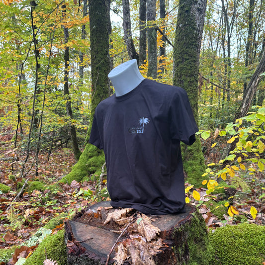 T-shirt AzurCoast black and black