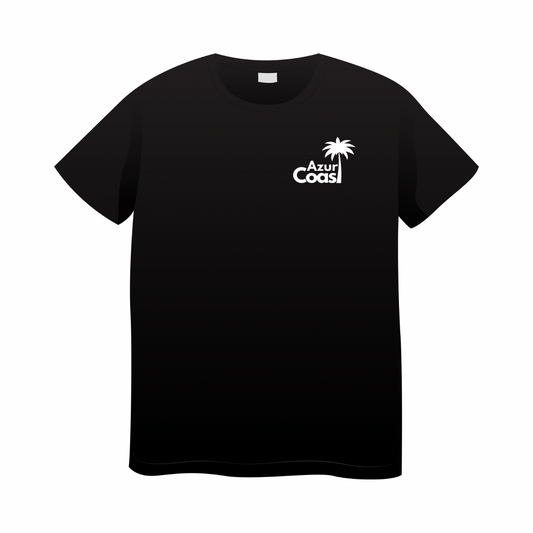 P’tee shirt AzurCoast noir ENFANT